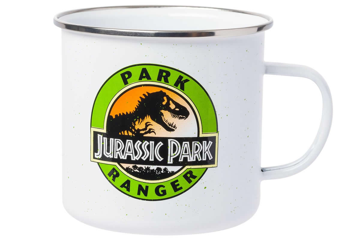 Enamel mug. Jurassic Park Ranger.