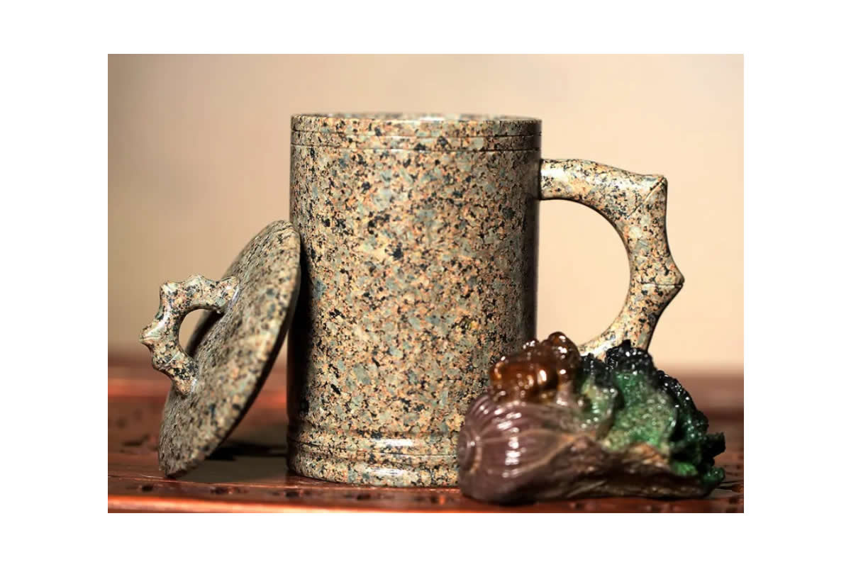 Maifan stone tea mug.