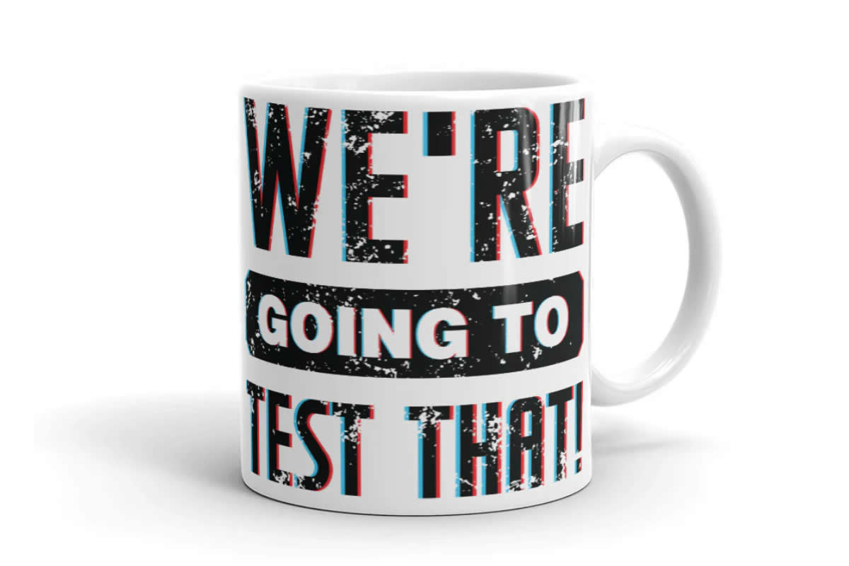 Project Farm merch Mug. We're going to test that!